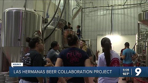 Women bond over brewing beer