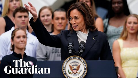 Kamala Harris' first speech after Joe Biden drops out of race| N-Now ✅