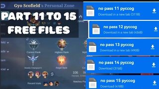 FREE FILES PART 11 TO 15