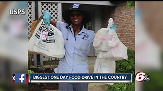 USPS collects thousands of pounds of food during biggest one-day food drive in the country