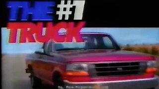 Ford F Series F-150 1993 Commercial (90's Ford)