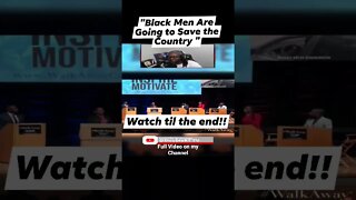 "Black Men Are Going to Save The Country" #shorts #ytshorts #conservative #trump #viralshorts