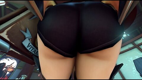 Witch Mercy Big Ass Booty Pics in Game - Overwatch 2 ( 18+ ) Part 1