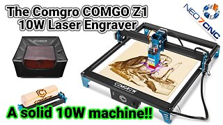 Comgrow COMGO 10W Laser Engraver Review