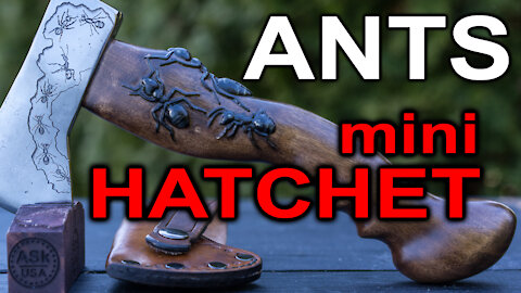 ANTS Mini Hatchet Axe How vintage axe is restored