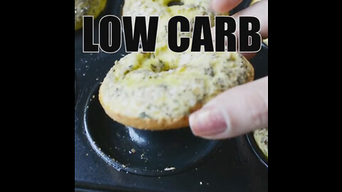 LOW CARB EVERYTHING BAGELS (GLUTEN FREE & KETO)