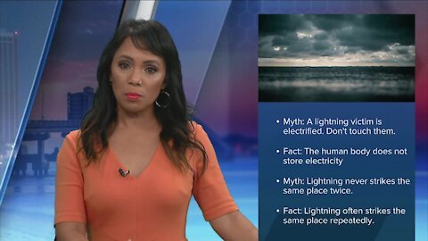Lightning safety myths