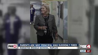 Students, parents demand to know why middle school principal was removed