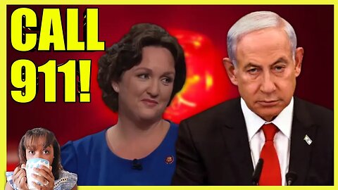 Katie Porter DEFENDS Netanyahu (clip)