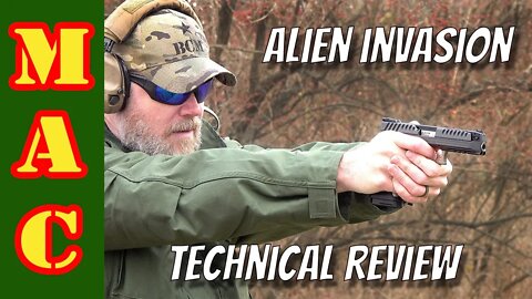 Laugo Arms Alien pistol technical review - Truly innovative 9mm pistol