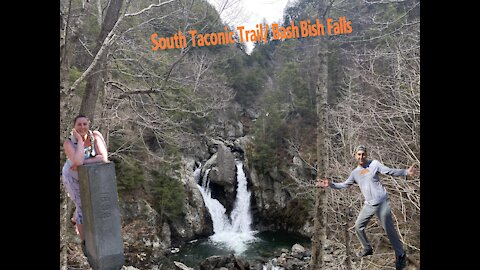 🌄 Walking the Border | TWO States at Once | Bash Bish Falls