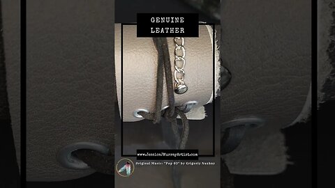 GREY ROCKSTAR, large leather cuff, lace up, wrap and tie style #madeintheusa #leather #handcrafted