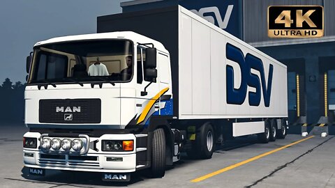 MAN F2000 loading from DSV | Euro Truck Simulator 2 Gameplay "4K"