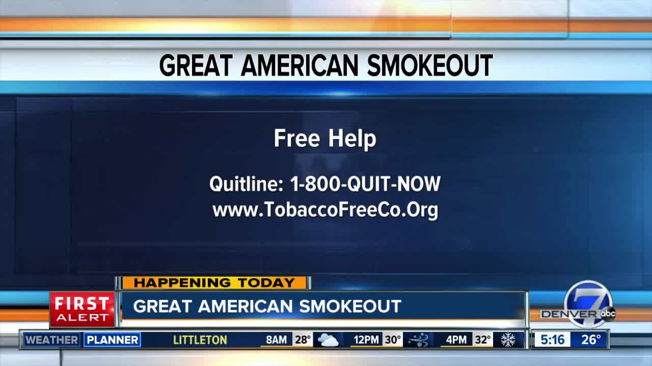 Colorado offers free programs to help people quit smoking