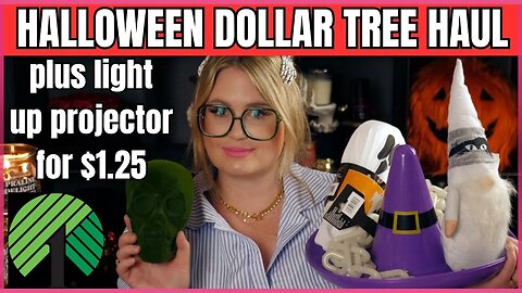 NEW HALLOWEEN DOLLAR TREE HAUL | SPOOKY FINDS | HALLOWEEN DECOR #dollartree #halloweendecor