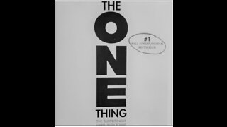 The One Thing: The Lies (Discipline)