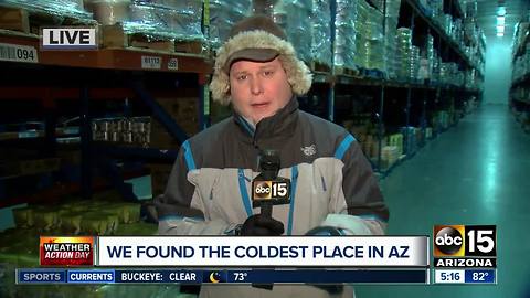 Visiting the coldest place in Arizona during an Excessive Heat Warning