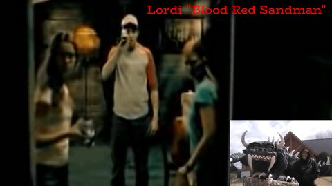 Lordi "Blood Red Sandman" - Reaction with Rollen, first listen