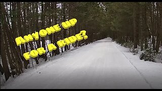 POV Snowmobiling! Northern Wisconsin trail riding. Raw Footage - 2000 Skidoo Summit 800.