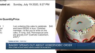 Detroit bakery speaks out about homophobic order
