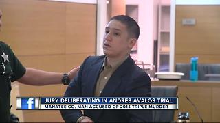 Jury deliberating in Andres Avalos trial