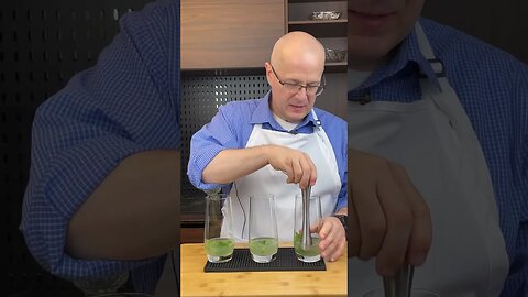 Making a Low Carb Version of the Classic Cocktail the Mojito #shorts