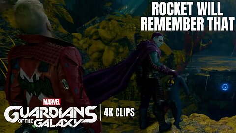 Rocket Will Remember That | Marvel's Guardians of the Galaxy 4K Clips