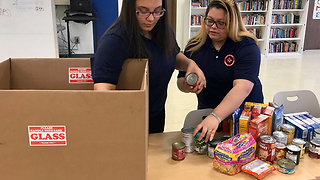 Cleveland high school friends help feed their community with grassroots food drive