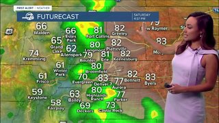 Risk of thunderstorms Saturday in Colorado
