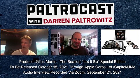 Giles Martin interview with Darren Paltrowitz