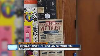 'Christian symbolism' taken out of Kenosha classroom after Atheist father gets lawyers involved