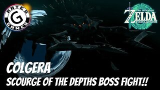 Colgera - Scourge of the Depths Boss Fight - Tears of the Kingdom Boss Fights