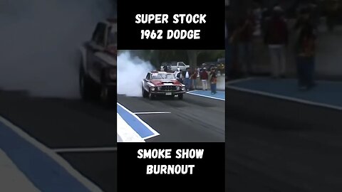 Max Wedge Super Stock 1962 Dodge Smokey Burnout! #shorts