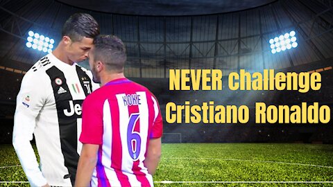 NEVER challenge Cristiano Ronaldo R7