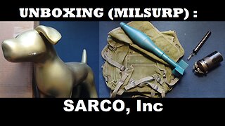 UNBOXING 185: SARCO, Inc. Grenade Launchers, Indochina War Era Mortar Vest, M31 Inert rifle grenade