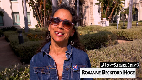 Roxanne Beckford Hoge - Candidate LA County Supervisor District 3