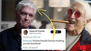 Did Jimmy Saville tweet this to Phillip Schofield in 2009?