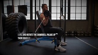 How to do Dumbbell Bicep Curl Arm Exercise