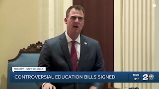 Controversial education bills signed into law