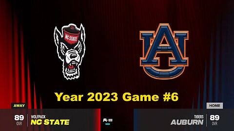 CFB 24 NC State Wolfpack Vs Auburn Tigers Year 2023