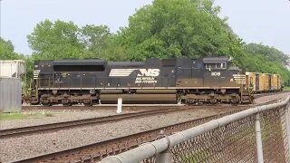 Norfolk Southern 18M Manifest Mixed Freight Train from Marion, Ohio July 24, 2021