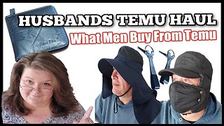 TEMU HAUL | What Men Buy From Temu | Husbands Temu Haul