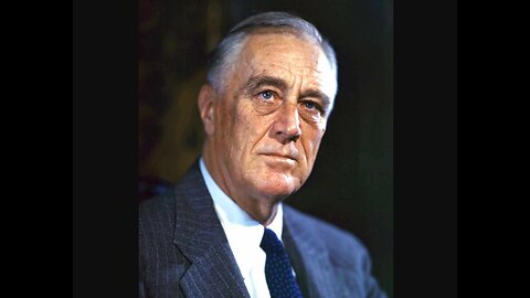 FRANKLIN D ROOSEVELT - Part of The Lost Speech