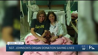 Organ donations from Sgt. Craig Johnson to save countless lives