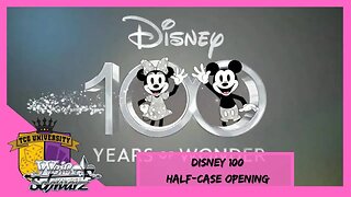 Disney 100 Box Opening | JP Weiss Schwarz Box Opening