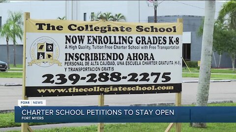 Collegiate Charter School petitioning to stay open