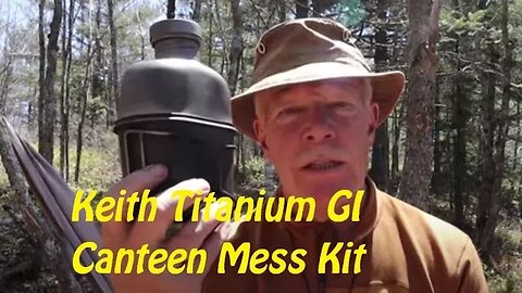 Keith Titanium GI Canteen Mess Kit