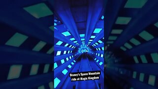 Space Mountain Ride at Disney’s Magic Kingdom #shorts