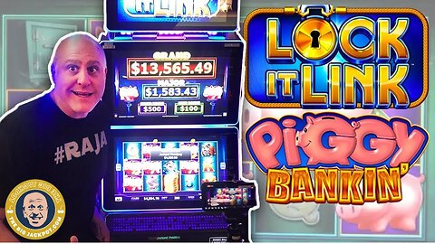 🐷 Lock It Link Piggy Bankin' Wins 🐷 Max Bet Bonus Rounds Galore!