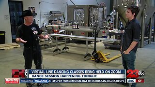 Bakersfield Line Dancing lessons being held on Zoom